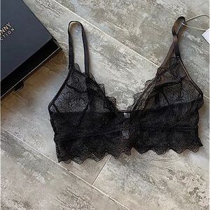 Buffbunny Illusion Bralette Onyx XS